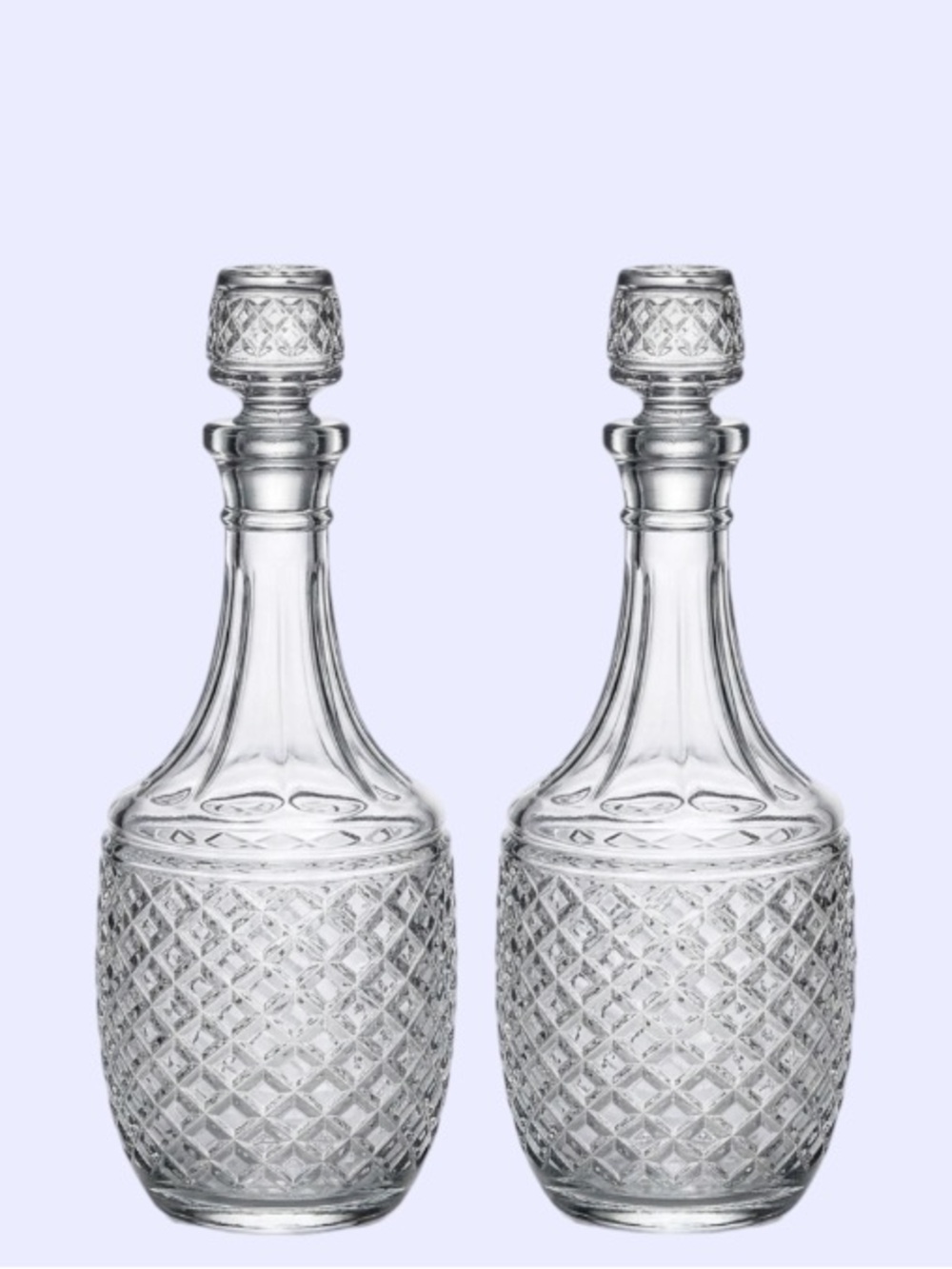 Set of 2 decanters